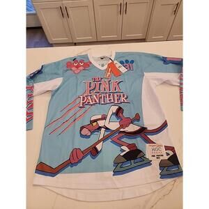 The Pink Panther Hockey Jersey Size XLarge NWT